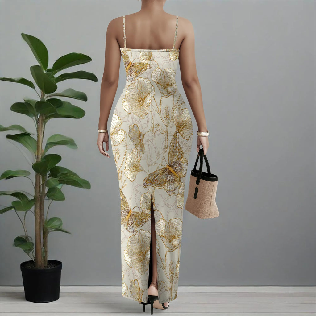 Women Summer Long Dress Casual Slip Sexy Slim Sleeveless Bodycon Maxi Dresses for Women 2025